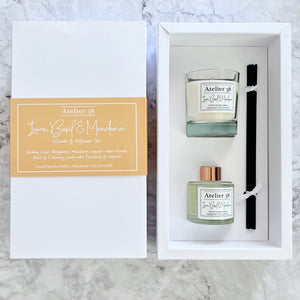 Lime Basil & Mandarin Duo Gift Box