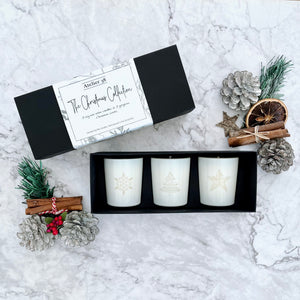 Engraved Christmas Votive gift box